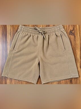 DSG Men's Drawstring Athletic Shorts in Tan